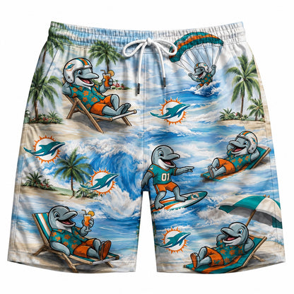 All Football Teams Mascot Beach Viber Unisex Hawaiian Shirt For Men & Women