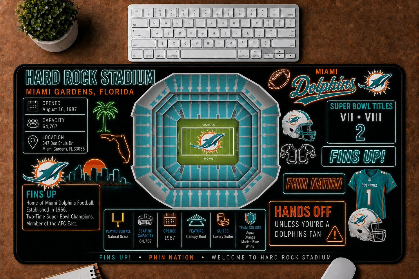 All Football Stadium Infographic Desk Mat Mouse Pad Plus Size Trending - 5to9vibe
