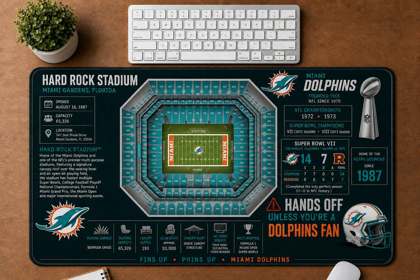 All Football Stadium Schematic Desk Mat Mouse Pad Plus Size - 5to9vibe