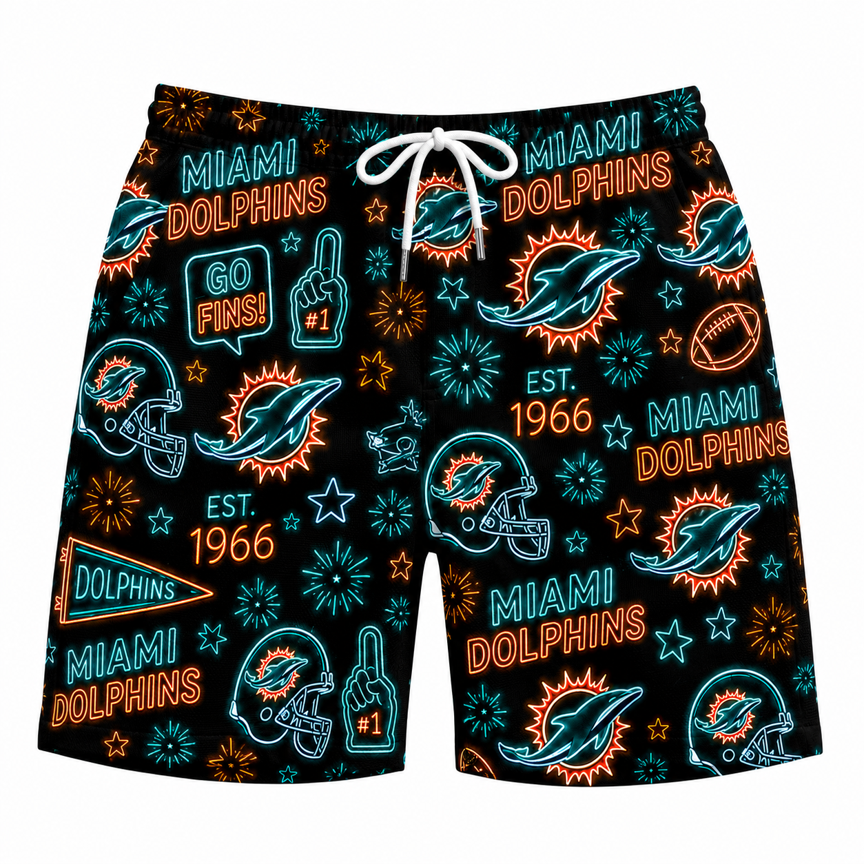 All Football Teams Neon Vibe Summer Button-Up Unisex Hawaiian Shirt For Men and Women-Hawaiian Shirt-5TO9VIBE