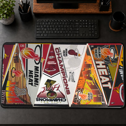 All Basketball Teams Vintage Pennant Anniversary For Fans Desk Mat Mouse Pad Trending - 5to9vibe