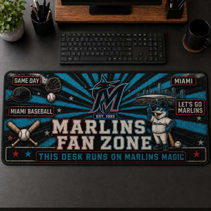 All Baseball Fan Zone Desk Mat For Baseball Fans Gift Mouse Pad Plus Size - 5to9vibe