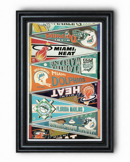 All Sport Teams City Vintage Anniversary For Fans No Frame Vertical Poster - 5to9vibe