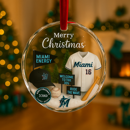 Baseball Glass Ornament 3 With Gift Box Christmas Baseball Team - Glass Ornament-Glass Ornament-5TO9VIBE