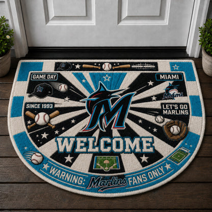 Football All Teams Custom Premium Welcome Mat – Personalized Doormat