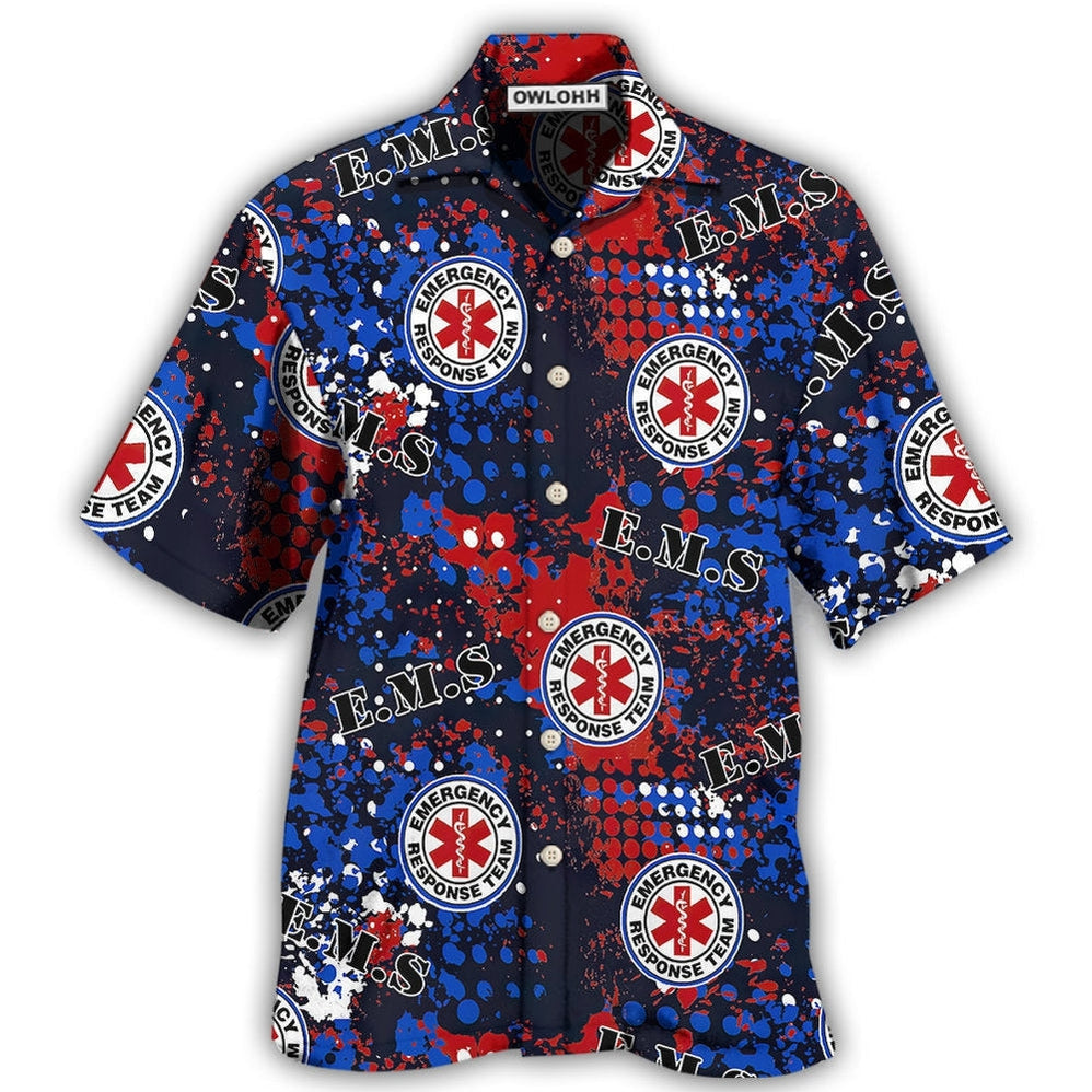 Hawaiian Shirt / Adults / S Police Military Fire And Nurses - Hawaiian Shirt 