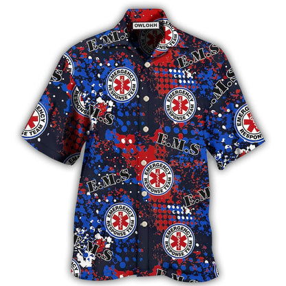 Hawaiian Shirt / Adults / S Police Military Fire And Nurses - Hawaiian Shirt 