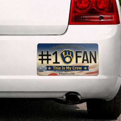 Waterproof Vinyl Car Sticker Baseball Team Logo #1 Fan America 250