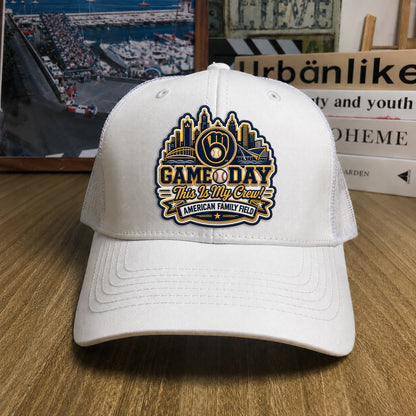 Baseball Trucker Cap All Teams Embroidered Logo Premium Trucker Cap