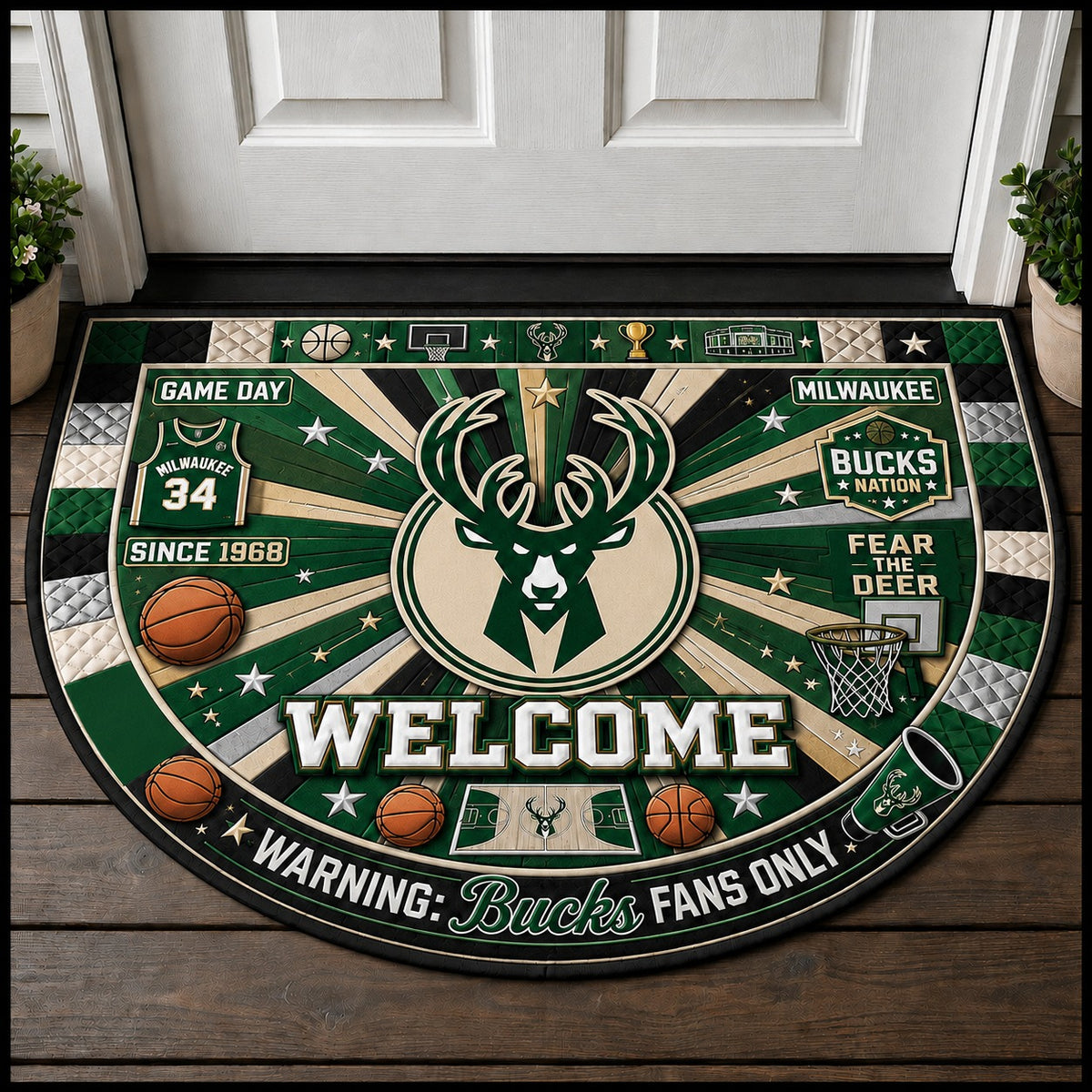 BB All Teams Custom Premium Welcome Mat – Personalized  Doormat