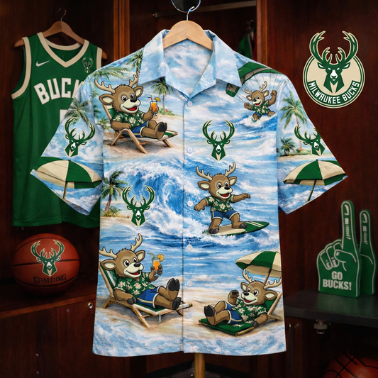 MB Basketball Mascot Beach Viber Unisex Hawaiian Shirt For Men & Women