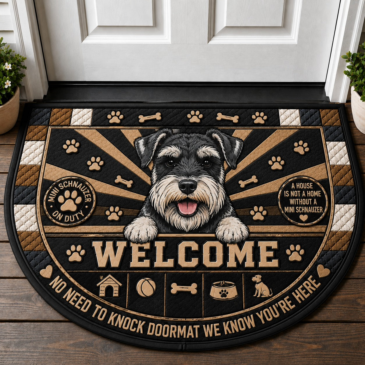 Alfombra personalizada de bienvenida premium de equipo de la MLB – Felpudo de béisbol personalizado