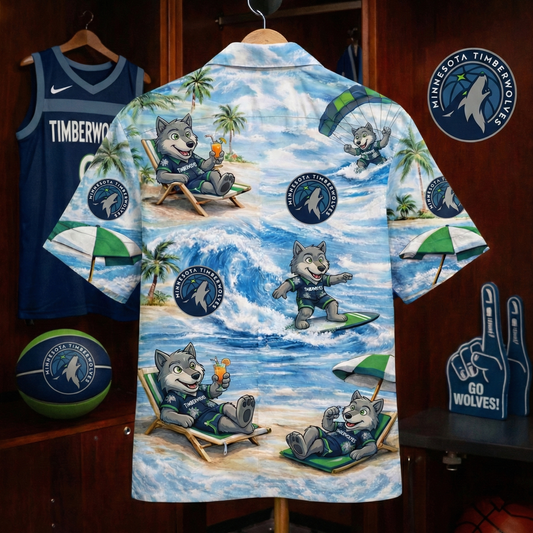 MT Basketball Mascot Beach Viber Unisex Hawaiian Shirt For Men & Women