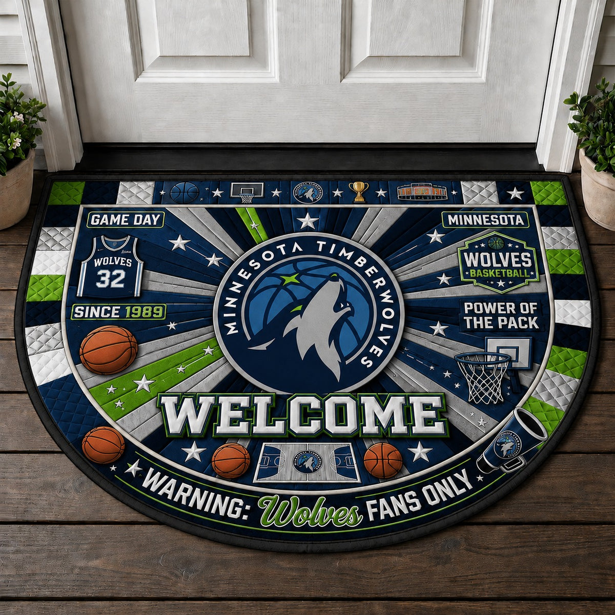 BB All Teams Custom Premium Welcome Mat – Personalized  Doormat
