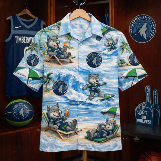 MT Basketball Mascot Beach Viber Unisex Hawaiian Shirt For Men & Women