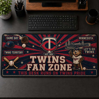 All Baseball Fan Zone Desk Mat For Baseball Fans Gift Mouse Pad Plus Size - 5to9vibe