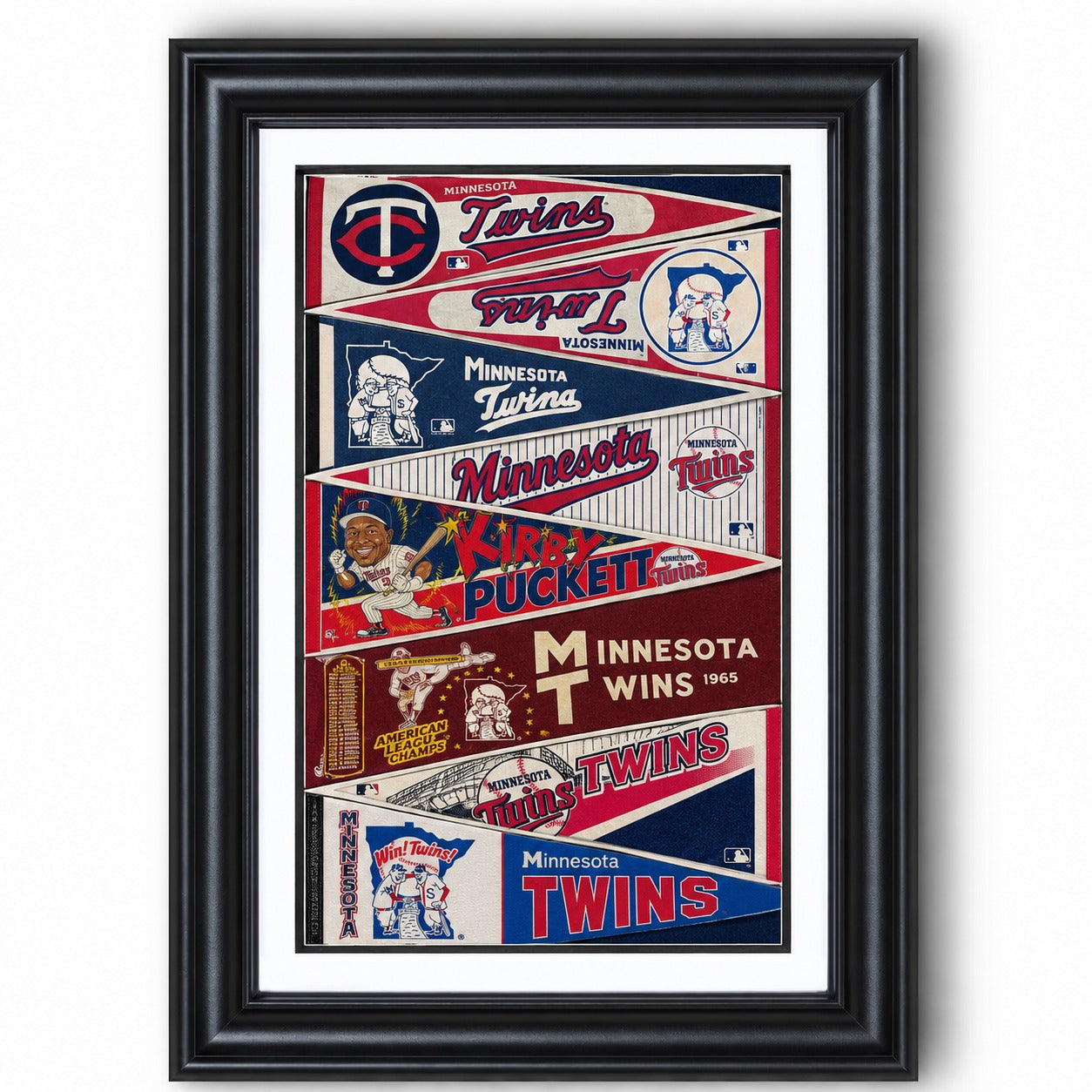 All Baseball Teams Vintage Anniversary For Baseball Fans Poster No Frame - Vertical Poster - 5to9vibe