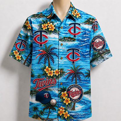 All Baseball Teams Coastal Paradise Button-Up Unisex Hawaiian Shirt For Men and Women