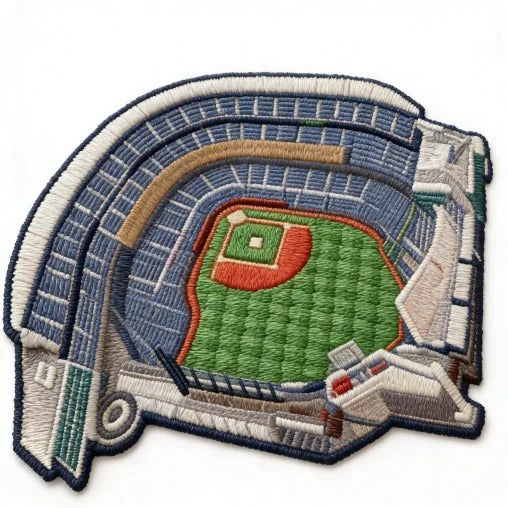 All Baseball Teams Stadium Baseball Fan Custom Quilted Print Premium Welcome Mat Washable Black Border – Personalized Baseball Doormat