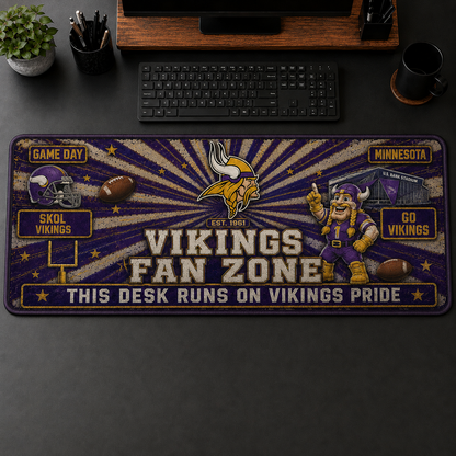 All Football Teams Fans Zone Desk Mat Mouse Pad Plus Size Trending - 5to9vibe