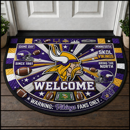 Football All Teams Custom Premium Welcome Mat – Personalized Doormat