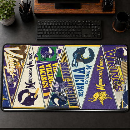 All Football Teams Vintage Anniversary For Fans Desk Mat Mouse Pad Trending - 5to9vibe