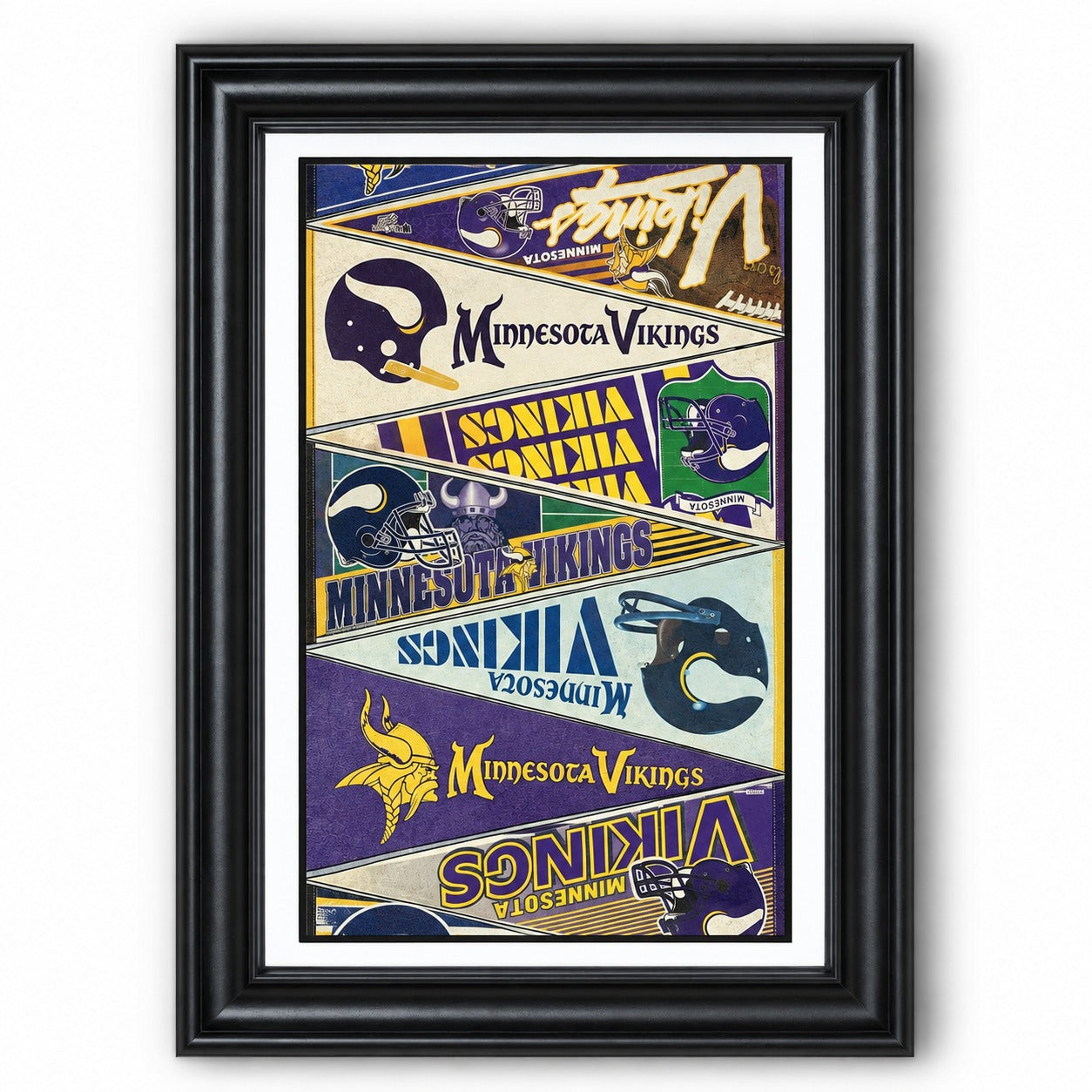 All Football Teams Vintage Anniversary For Fans No Frame Vertical Poster - 5to9vibe