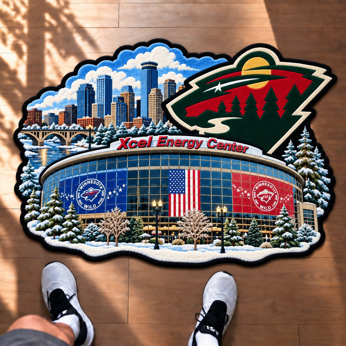 Alfombra personalizada de bienvenida premium de equipo de la MLB – Felpudo de béisbol personalizado