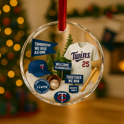 Baseball Glass Ornament 3 With Gift Box Christmas Baseball Team - Glass Ornament-Glass Ornament-5TO9VIBE