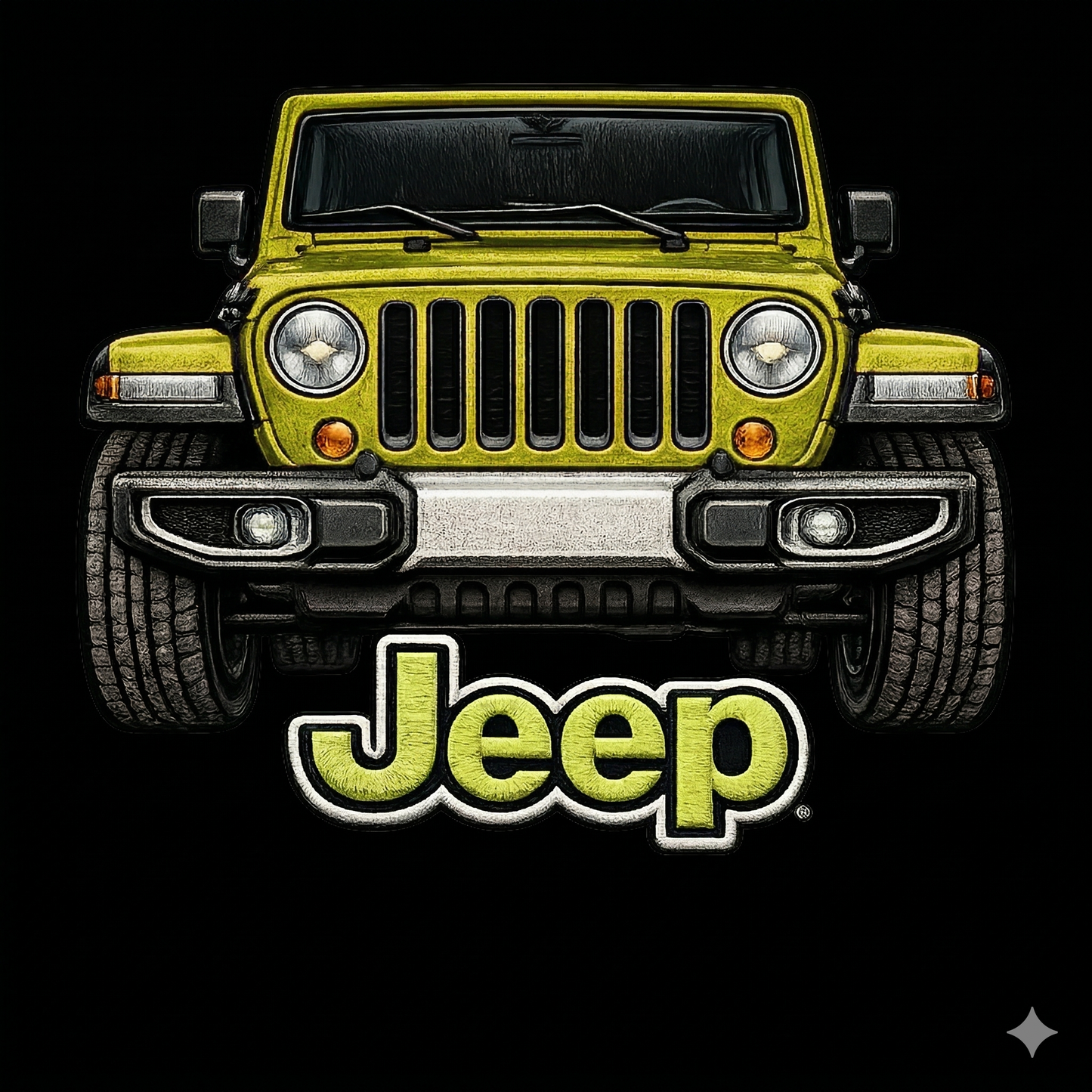 Sudadera prémium unisex Jeep bordada con cremallera de cuarto, suéter con cremallera de cuarto inspirado
