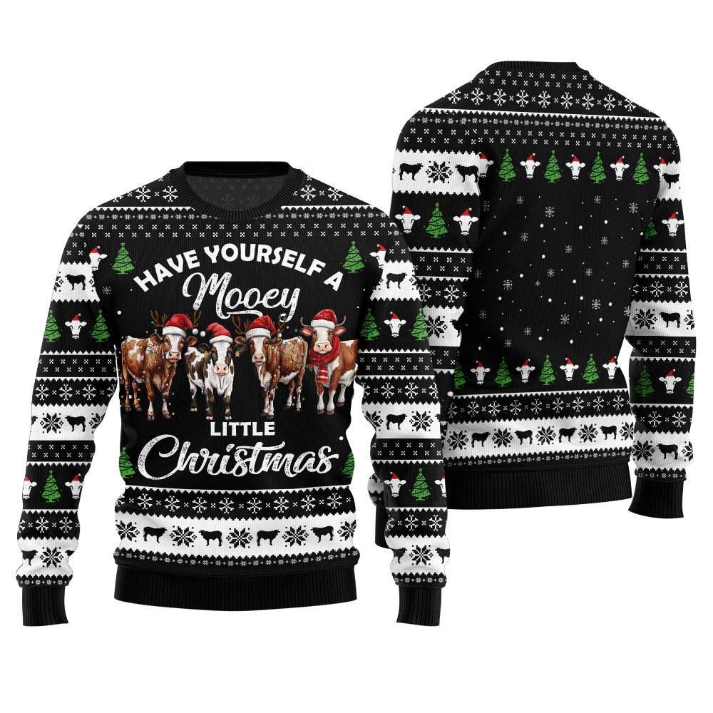 Mooey Little Xmas Ugly Sweater