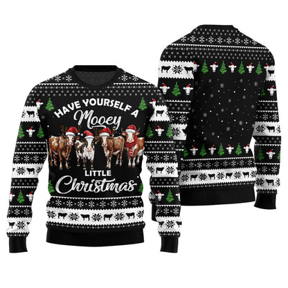 Mooey Little Xmas Ugly Sweater