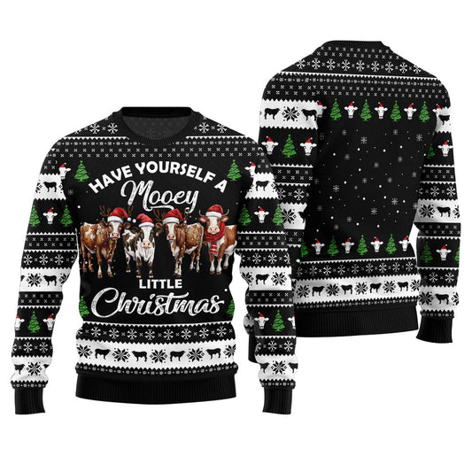 Mooey Little Xmas Ugly Sweater