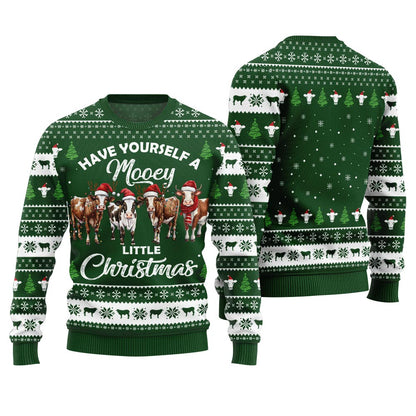 Mooey Little Xmas Ugly Sweater