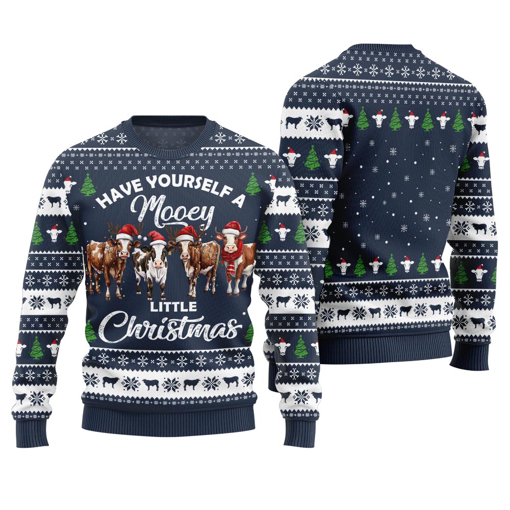Mooey Little Xmas Ugly Sweater