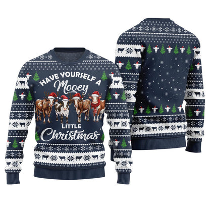 Mooey Little Xmas Ugly Sweater