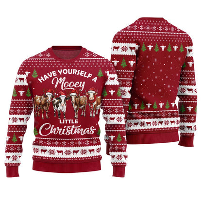 Mooey Little Xmas Ugly Sweater