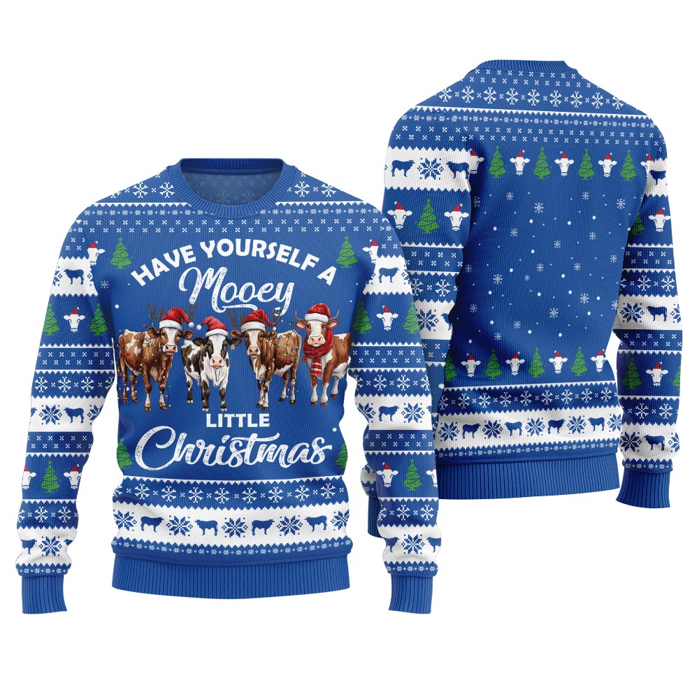 Mooey Little Xmas Ugly Sweater