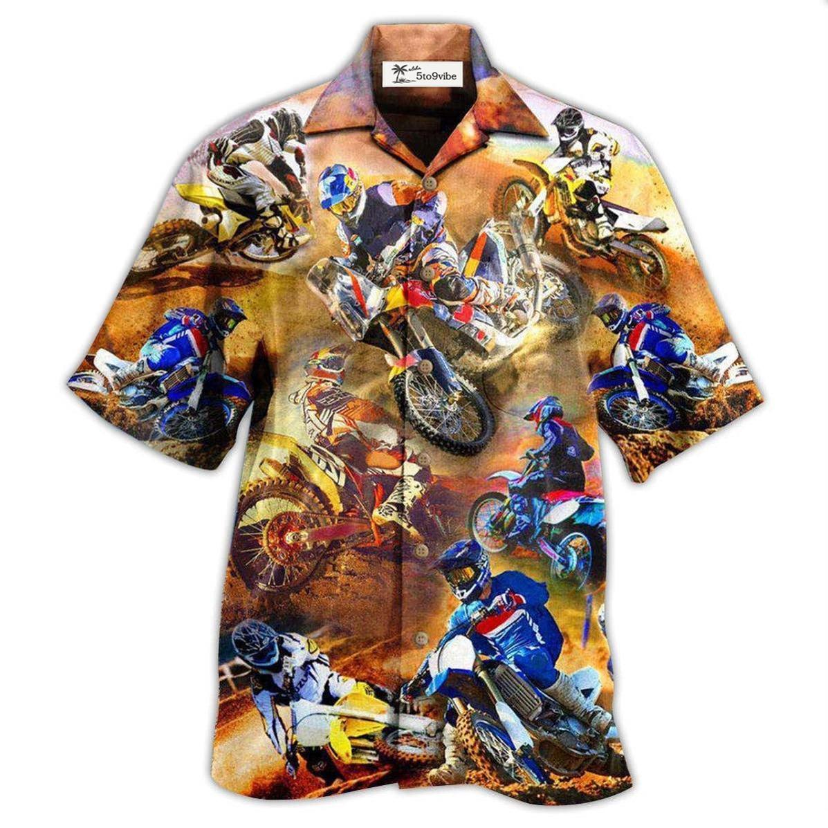 Hawaiian Shirt / Adults / S Motorcycle Shift Your Gear Racing - Hawaiian Shirt 