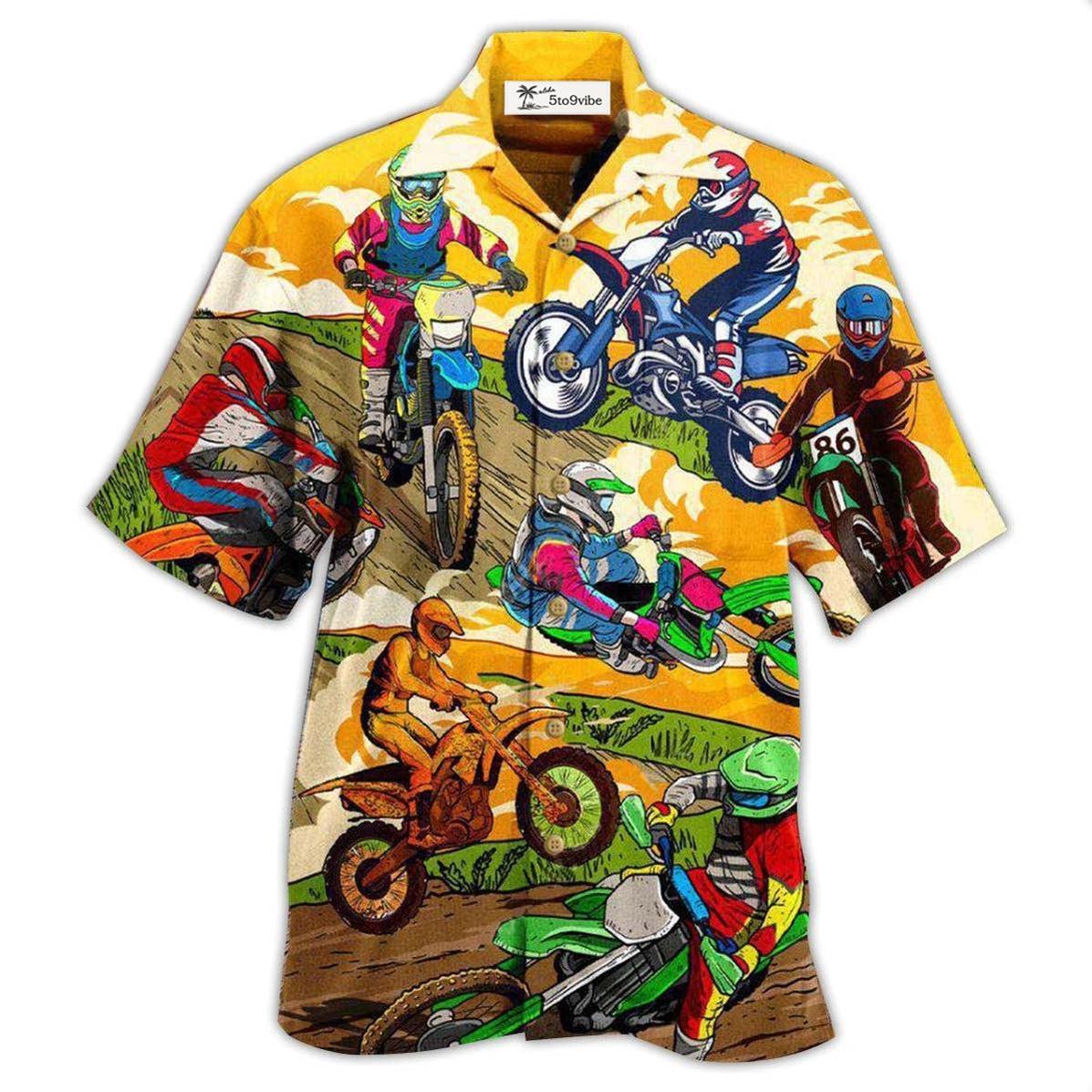 Hawaiian Shirt / Adults / S Motorcycle What Is Life Without A Little Risk I'm Cool - Hawaiian Shirt 