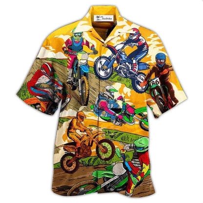 Hawaiian Shirt / Adults / S Motorcycle What Is Life Without A Little Risk I'm Cool - Hawaiian Shirt 