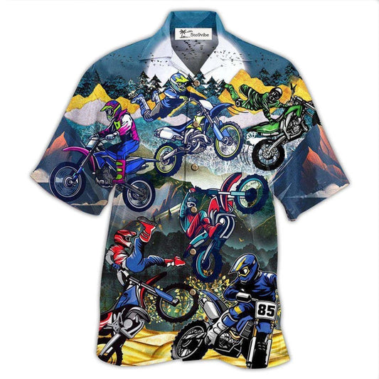 Hawaiian Shirt / Adults / S Motorcycle When Life Gets Complicated I Ride - Hawaiian Shirt 