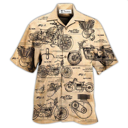 Hawaiian Shirt / Adults / S Motorcycle I Search Original Motorcycles - Hawaiian Shirt 