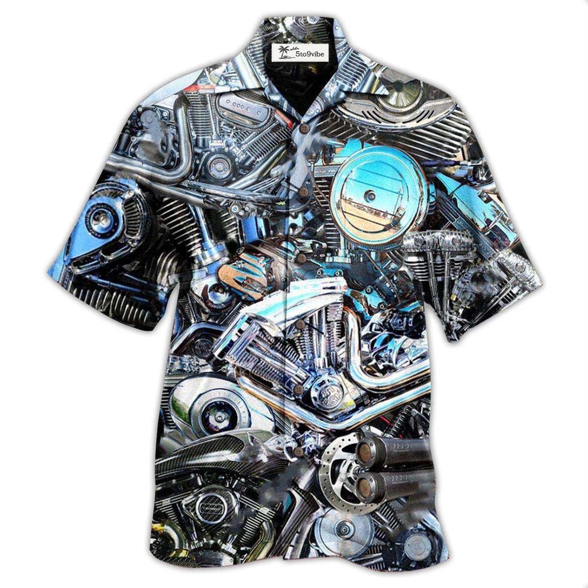 Hawaiian Shirt / Adults / S Motorcycle Gone Riding Be Back - Hawaiian Shirt 