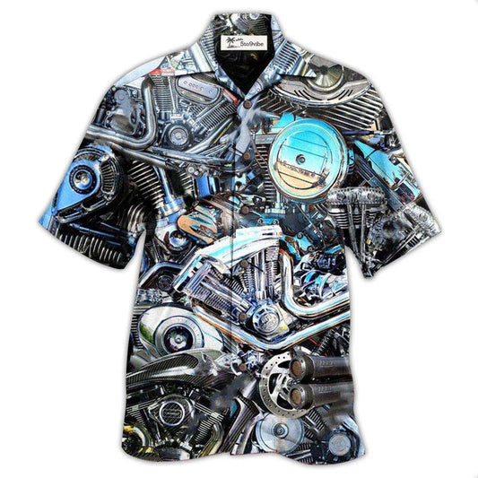 Hawaiian Shirt / Adults / S Motorcycle Gone Riding Be Back - Hawaiian Shirt 