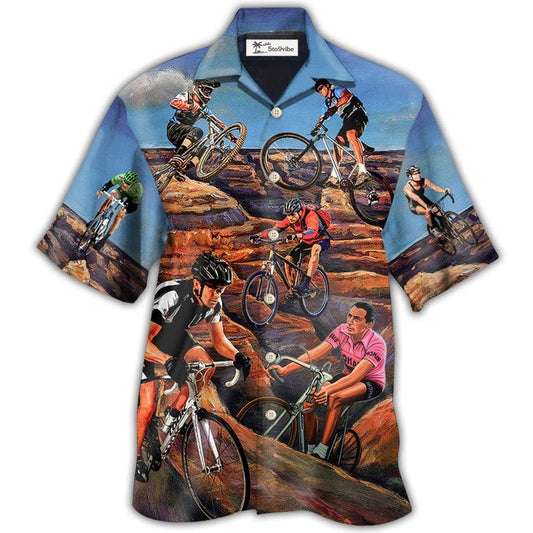 Hawaiian Shirt / Adults / S Bike Mountain Biking - Hawaiian Shirt 