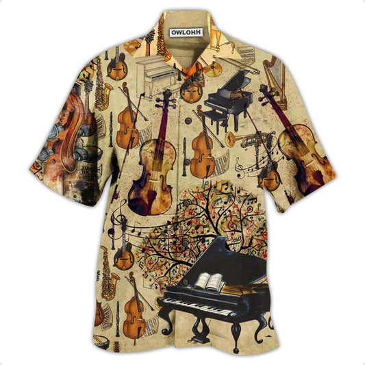 Hawaiian Shirt / Adults / S Music All My Life Love It - Hawaiian Shirt 