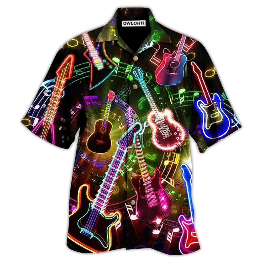 Hawaiian Shirt / Adults / S Guitar All You Need Is A Guitar - Hawaiian Shirt 