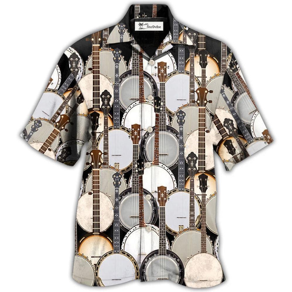 Hawaiian Shirt / Adults / S Banjo Love Music Pattern - Hawaiian Shirt 