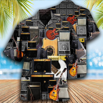 Music Control A Big Amplifier As Control An Elephant - Hawaiian Shirt 